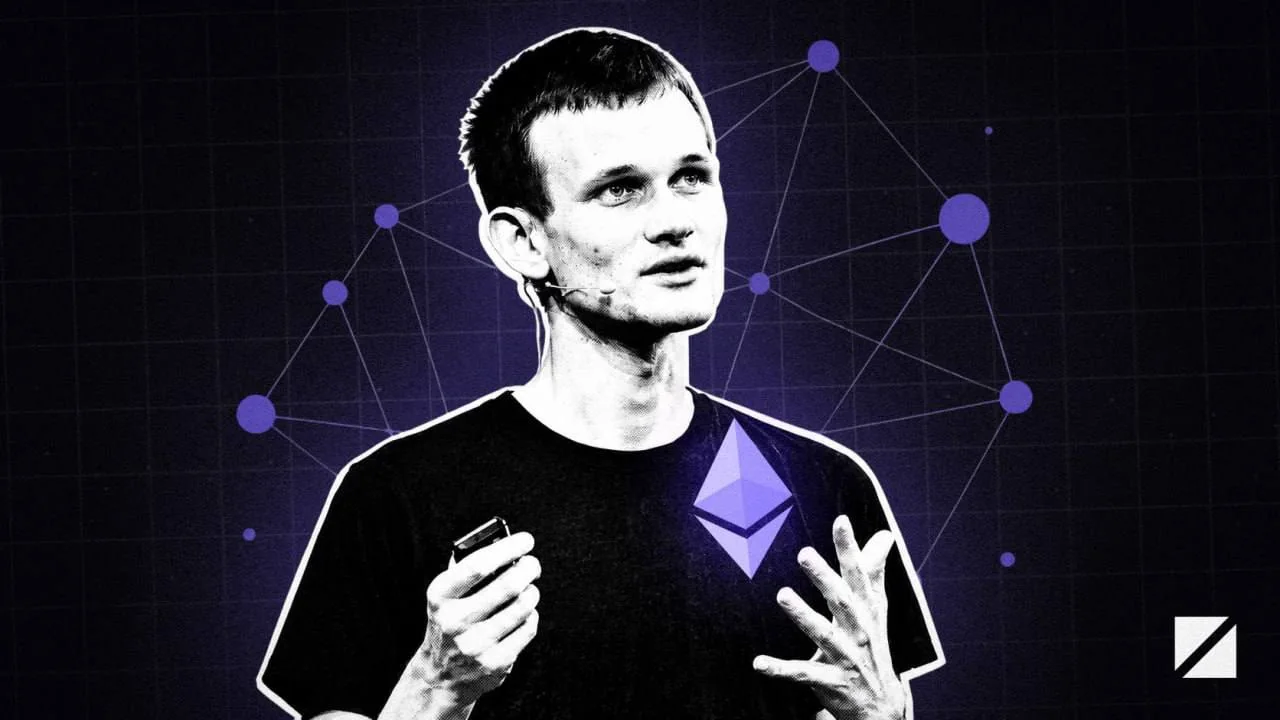 Vitalik Buterin speaking on stage